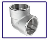 ASTM B366 Incoloy 800HT Socket Weld Fittings Socket Weld 5D Elbow in our stockyard