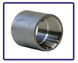 ASTM A182 F51 UNS S31803 Duplex Steel Forged Fittings   Threaded Reducing Coupling in our stockyard